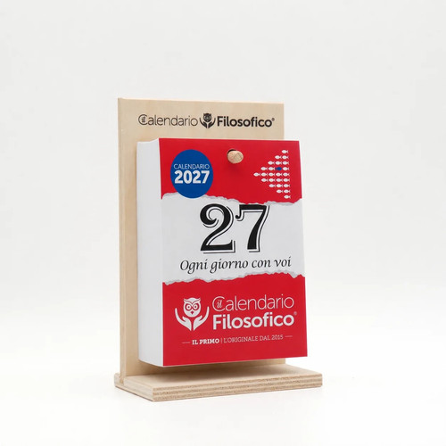 Calendario filosofico 2027 - calendario,