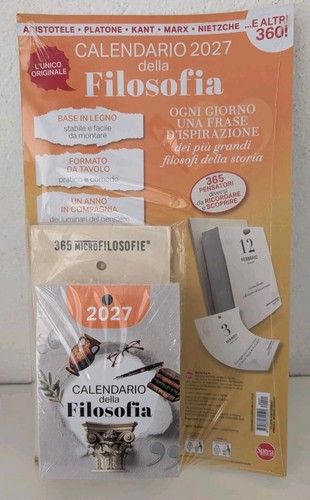Calendario filosofico - filosofico, a