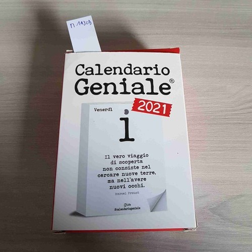 Calendario geniale 2021 frasi - calendario,
