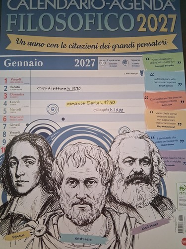 Calendario agenda filosofico - calendario-agenda,