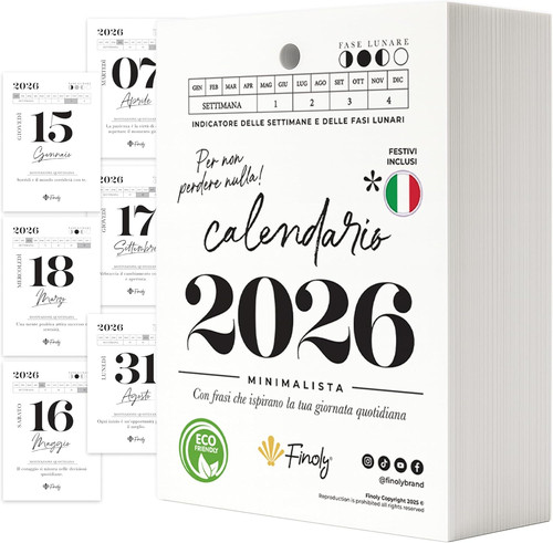 Calendario geniale 2026 - calendario, da
